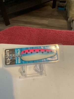 Worth Chippewa Spoon Fishing Lure 5/8 oz. Rainbow trout