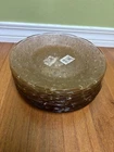 Pink Depression Glass Rose & Vine 10” Plates KIG Indonesia Set Of 12