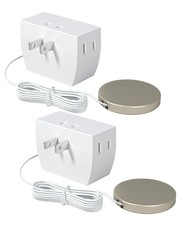 DEWENWILS 2 Pack Touch Dimmer Switch, Plug and Play Lamp Control White