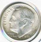 1955-S SILVER ROOSEVELT DIME !! Mint State !!