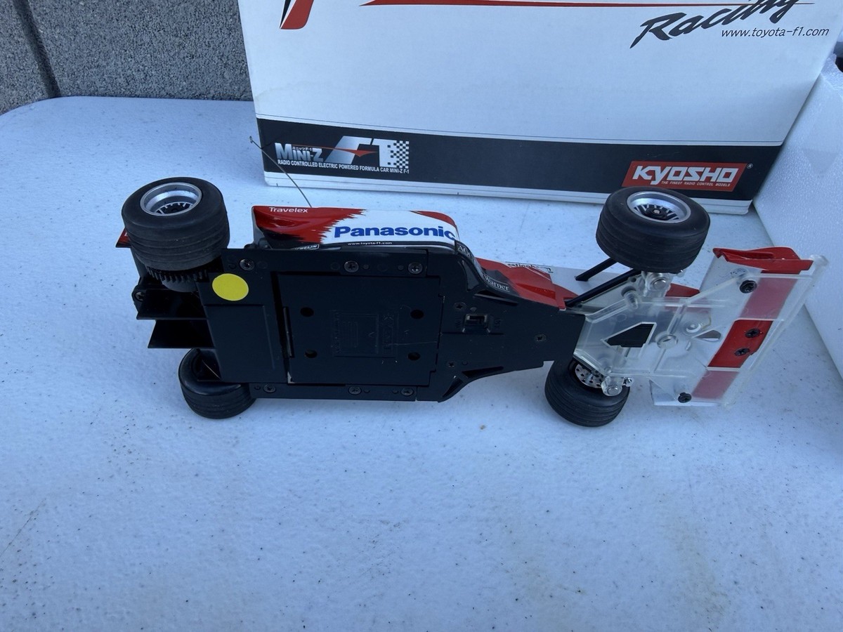 DAMAGED UNTESTED Kyosho Mini-z F1 Panasonic Toyota Racing Tf102