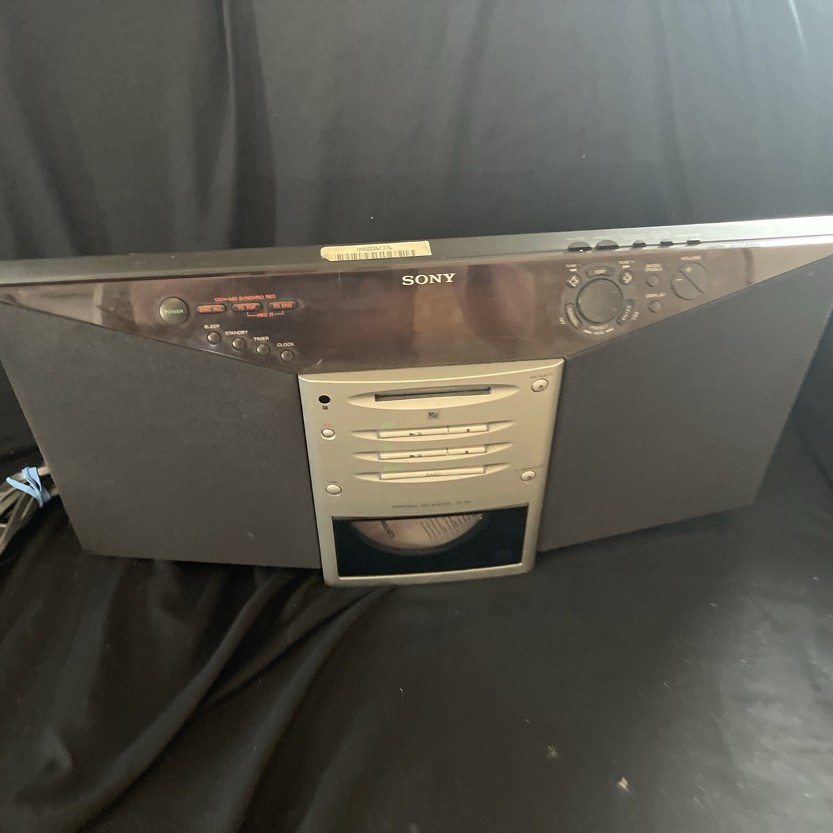 Sony ZS-M7 Minidisc Player Recorder, CD FM Mini Disc Stereo For