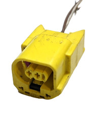 VW AUDI 2 Port 2 Wires Pigtail Plug Housing Connector GENUINE OEM 3D0973702