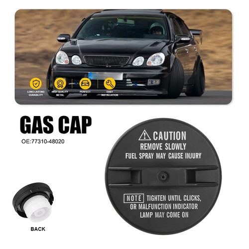 For 1995-2004 Toyota Avalon Gas Cap 77310-48020 Fuel Tank Cap NEW - Picture 9 of 10