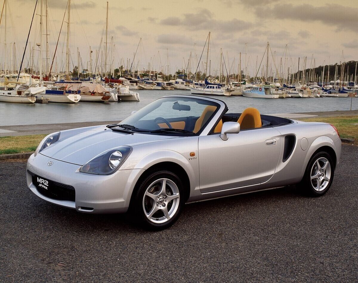 Toyota Genuine MR2 Spyder Roadster 00-07 Removable Roof Bracket Pair ...