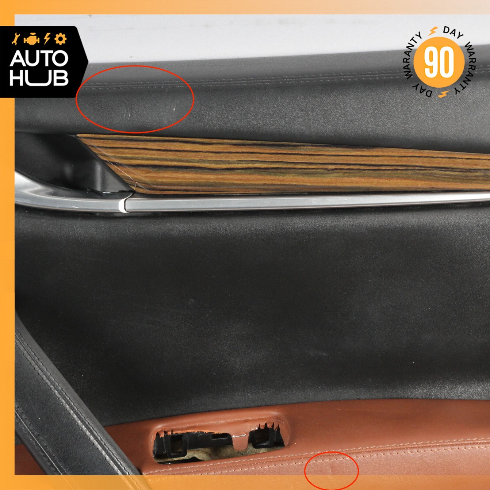 14-22 Maserati Ghibli M157 Front Right Side Interior Door Panel OEM 51k