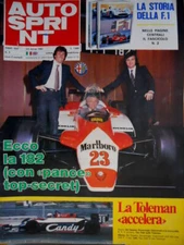 Autosprint 9 1982 La 182. La Toleman accelera. Rotorna la Lanca iridata SC.51