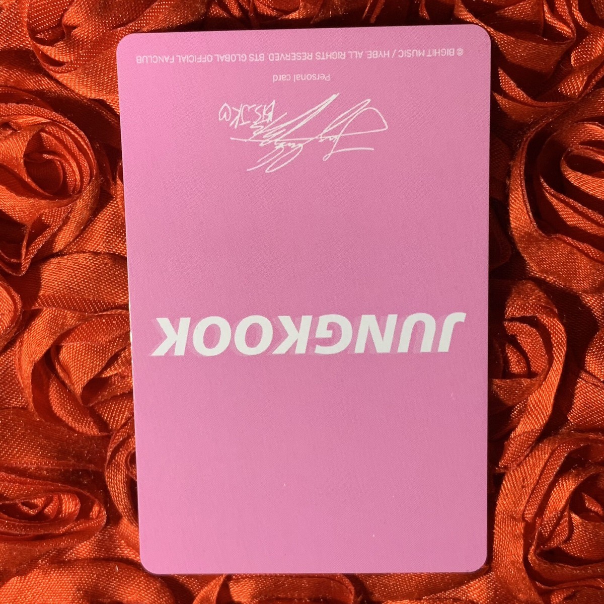 JUNGKOOK BTS Daily Edition Kpop Boy Photo Card Black Cowboy Hat