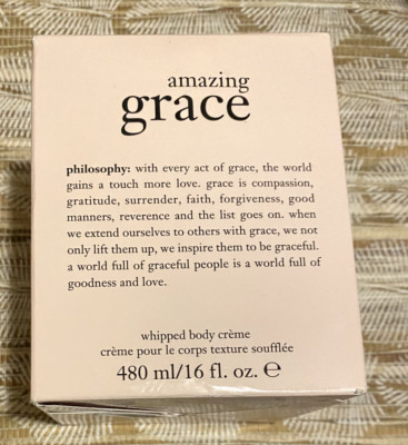 Philosophy Amazing Grace Whipped Body Creme Cream 16 oz NEW