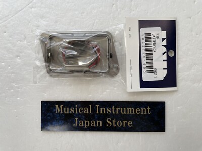 Esp Battery Box Stainless Steel for 9V Battery Guitar Bass Parts New