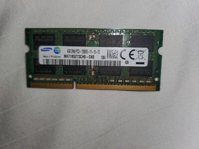 Laptop/Notebook RAM Memory 4GB PC3-12800 DDR3-1600MHz SODIMM (FRU:  03X6561)