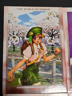 Shirow Masamune Comic Gum Griffon Trading Card Rare Collectible