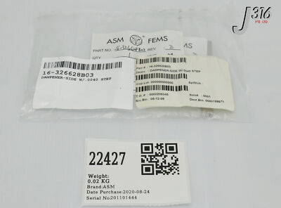 22427 ASM DAMPENER-SIDE W/.0040 STEP (NEW) 16-326628B03 | eBay