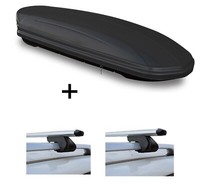 Dachbox MAA460L Matt+DachträGer CRV107 FüR Volkswagen Tiguan 5TüRer 07-16