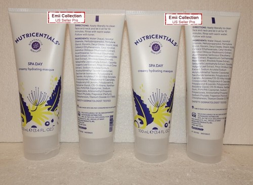 Nu Skin Nuskin SPA Day Creamy Hydrating Masque Nourishing Treatment (4 Tubes) - Picture 2 of 2