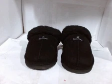 UsedVeryGood_BEARPAW Women's Loki Vegan Black Size 6 | Women's Slippers |_Black