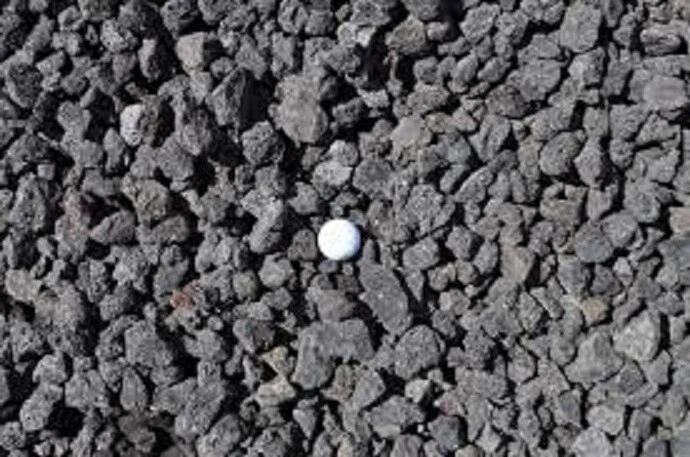 15 oz Of Black Lava Decorative Rock Stone Aquarium Garden Fireplace Bonsai Pot - Image 2 of 4