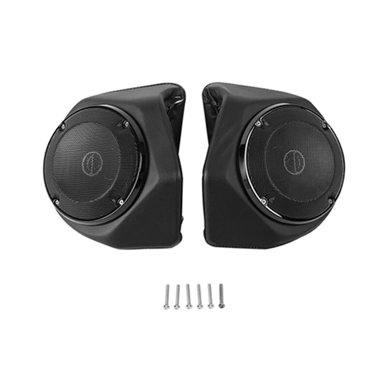 Altavoces de maletero Black King aptos para Harley Touring Street Electra Glide 2014-2025 Foto 2 de 4