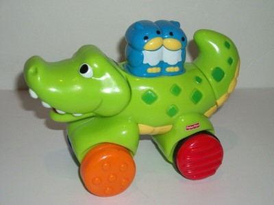 fisher price press and go crocodile