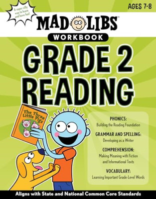 Mad Libs Workbook: Grade 2 Reading - Paperback / softback NEW LIBS, MAD 14/04/20