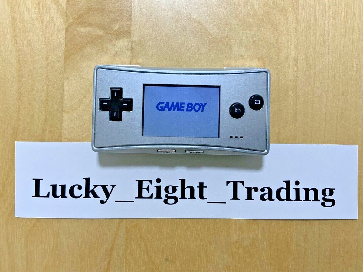 Nintendo Gameboy Micro Silver Console only [H] | eBay