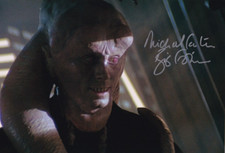 MICHAEL CARTER signed Autogramm 20x30cm STAR WARS in Person autograph COA