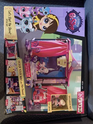 Littlest Pet Shop Let's Start The Show Style Set With Exclusive Lily Laroux Pet