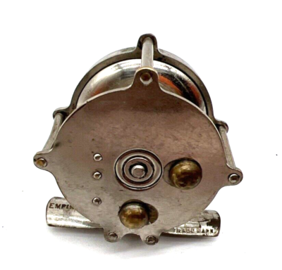 Moulinet De Pêche Vintage Empire City 80 - États-Unis - Très Bon état Avec Pivots Acier