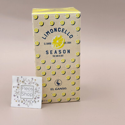 El Ganso Limoncello Season Men Toilette 4.2 oz / 125ml  SEALED -  100% Authentic