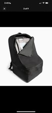J.L. Childress Ultimate Backpack Premium Padded Car Seat Travel Bag, Black
