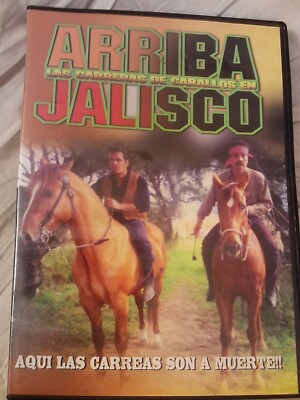 ARRIBA LAS CARRERAS de CABALLOS EN JALISCO~VG/C SPANISH LANGUAGE DVD