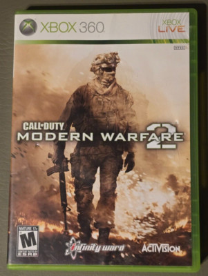 Call of Duty Modern Warfare 2 Xbox 360 Complete CIB Tested