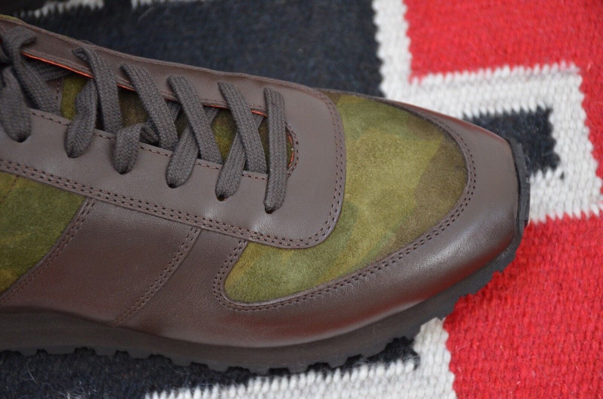 Ralph Lauren Purple Label Green Camouflage Slip-Ons Ralph Lauren Purple Label - Camo & Skull Swim Trunks main image 2