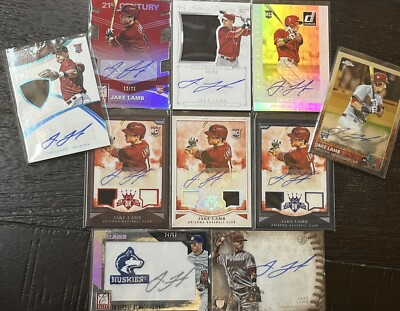 2015 Jake Lamb 10-CARD ALL ROOKIE AUTO AUTOGRAPH RC SP #d JERSEY PATCH MINT WOW