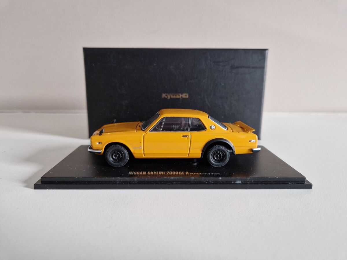 Nissan Skyline 2000 GT-R 1/43 ミニカー 1:43 Nissan Skyline 2000GT-R 1971 Diecast Toy Car Rare