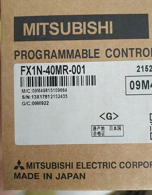 One New Mitsubishi FX1N-40MR-001 PLC FX1N40MR001