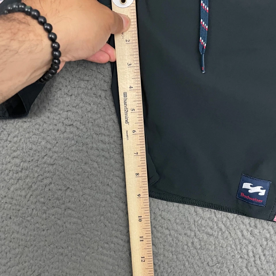 Billabong x Budweiser Board Shorts Para Hombres Talla 28 Negro Surfista Playa Informal Papá Foto 4 de 4