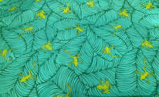 JUNGLE PARADISE 20786-18-OH FROGGY-PEACOCK BY STACY LEST HSU FOR MODA- BTY
