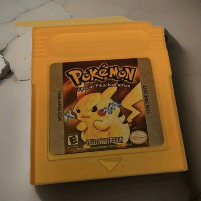 Pokemon Yellow Version Special Pikachu Edition 
