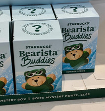 Starbucks Keychain Summer Europe Bearista Buddies Mystery Blind Box NO RETURNS