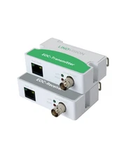 POE Over Coax EOC Converter IP Over Coax Max 3000ft Power and Data Transmissi...