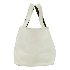 [Pre-loved] HERMES Picotin 22 MM Blanc (White...