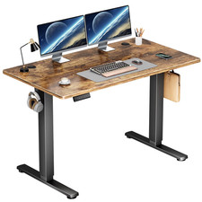 Adjustable Height Electric Stand Up Desk 48X24 In Ergonomic Standing Memory Home