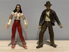 Indiana Jones 3.75" Hasbro Marion Ravenwood & Indiana Jones ROTLA Lot Loose