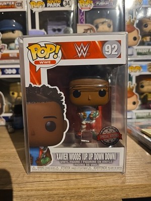 Funko Pop! WWE Xavier Woods (Up Up Down Down) 92 Vinyl Figure (Special Edition)