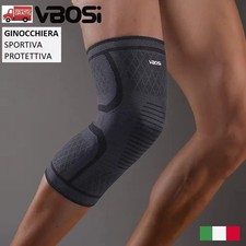 Ginocchiera ortopedica sportiva elastica supporto manicotto tutore ginocchio L