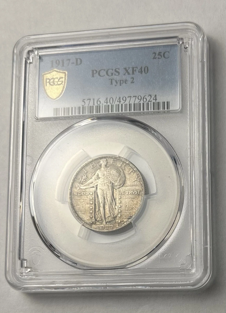 1917 PCGS Standing Liberty US Quarters for sale | eBay
