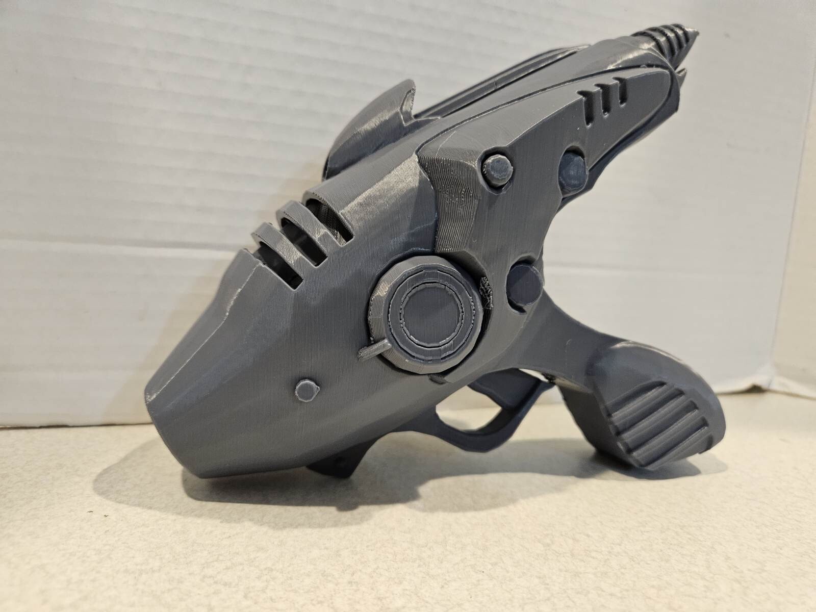 Fallout Alien Blaster 1:1 Prop 3D Printed Sci-Fi Pistol Replica