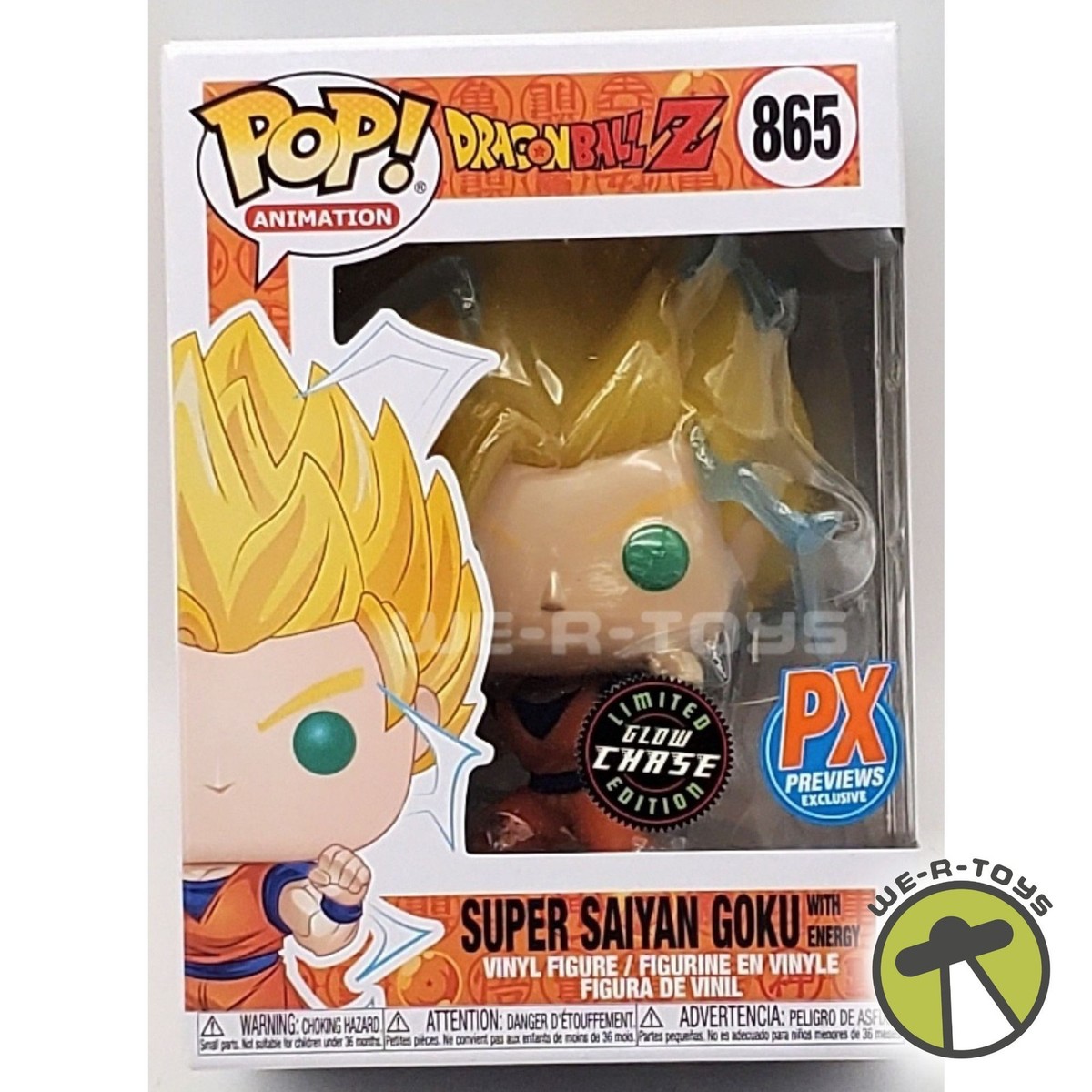 Funko Pop Dragon Ball Z Super Saiyan Goku With Energy Figure