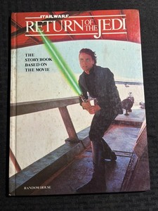 1983 STAR WARS Return of the Jedi Movie Storybook HC VG+ 4.5 5th Random House